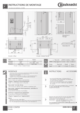 Bauknecht KSDN 5061 Manuel utilisateur