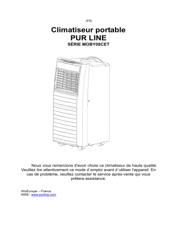 Manuel du propriétaire | PUR LINE MOBY 08CET Manuel utilisateur | Fixfr