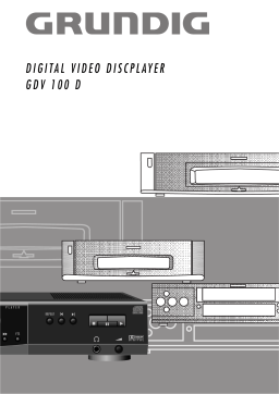 Grundig GDV 100 D (VERS.2) Manuel utilisateur