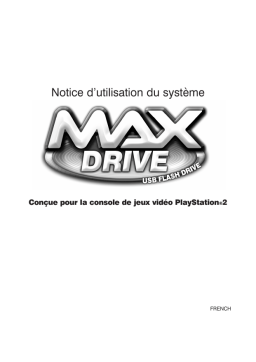 Datel MAX DRIVE FOR PS2 Manuel utilisateur