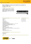 DeLOCK 11209 Extension Socket 4-way Fiche technique