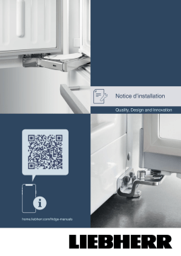 Liebherr ICBNd 5153 Prime Réfrigérateur-congélateur intégrable BioFresh/NoFrost Manuel utilisateur