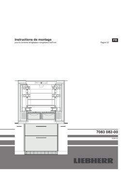 Liebherr ECBN 6256 PremiumPlus Réfrigérateur-congélateur intégrable BioFresh/NoFrost Manuel utilisateur