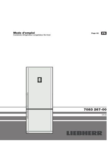 Mode d'emploi | Liebherr CNPesf 5156 Premium Réfrigérateur-congélateur NoFrost Operating instrustions | Fixfr