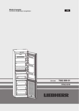 Liebherr CP 4813 Réfrigérateur-congélateur SmartFrost Operating instrustions