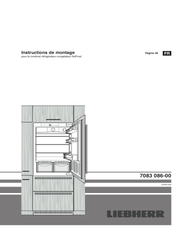 Liebherr ECBN 5066 PremiumPlus Réfrigérateur-congélateur intégrable BioFresh/NoFrost Manuel utilisateur | Fixfr