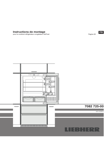 Liebherr ECBN 6156 PremiumPlus Réfrigérateur-congélateur intégrable BioFresh/NoFrost Manuel utilisateur | Fixfr