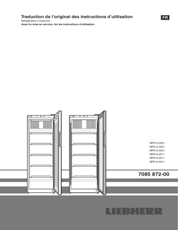 MRFvd 4001 | MRFvd 3511 744 | MRFvd 4011 744 | MRFvd 3511 | MRFvd 5501 | MRFvd 4011 | MRFvd 5511 | Mode d'emploi | Liebherr MRFvd 3501 Operating instrustions | Fixfr