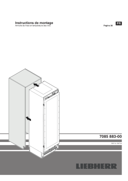 Liebherr EWT 9275 Armoire encastrable de mise à température du vin Manuel utilisateur