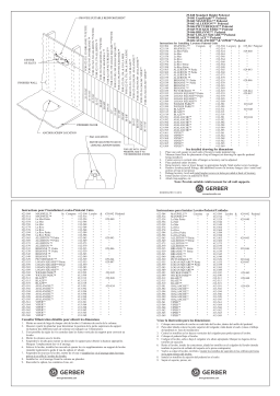 Gerber G0023592 Avalanche® Single Hole Standard Pedestal Bathroom Sink Guide d'installation