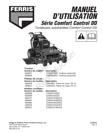 5900727 | Simplicity 5900688 Manuel utilisateur | Fixfr