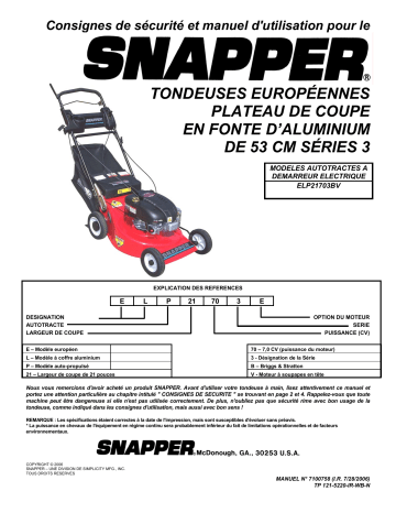 Simplicity ELP21703BV Manuel utilisateur | Fixfr