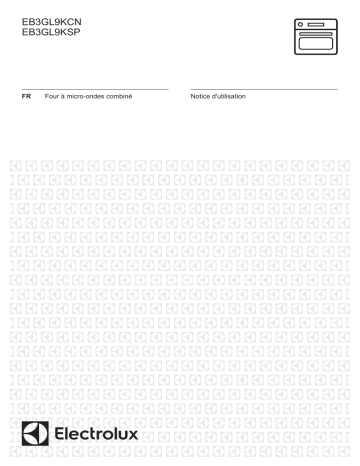 EB3GL9KSP | Electrolux EB3GL9KCN Manuel utilisateur | Fixfr