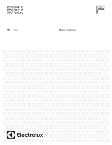 EOE6P51X | EOE6P41Z | Electrolux KOEDP41X Manuel utilisateur | Fixfr