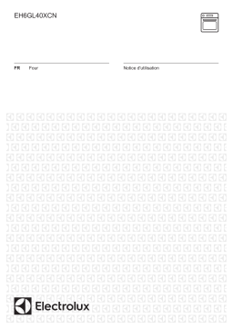 Electrolux EH6GL40XCN Manuel utilisateur