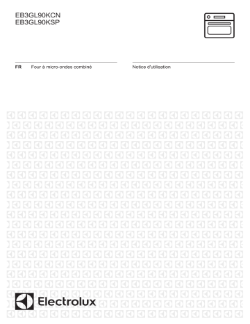 EB3GL90KSP | Electrolux EB3GL90KCN Manuel utilisateur | Fixfr