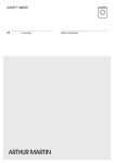 Arthur_Martin AW8F1168MS Manuel utilisateur