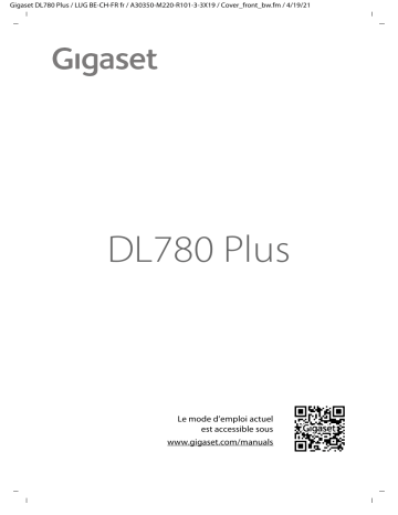 Gigaset DL780 Plus Mode d'emploi | Fixfr