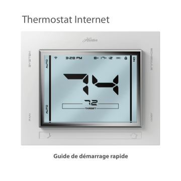 44920 | 44917 | Hunter Fan 44919 Thermostat Manuel du propriétaire | Fixfr