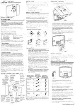 Hunter Fan 47999 Thermostat Manuel du propriétaire