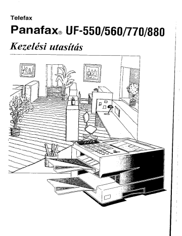 UF770 | UF880 | UF550 | Mode d'emploi | Panasonic UF560 Operating instrustions | Fixfr