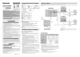 Panasonic VLSWD501EX Operating instrustions