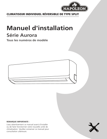 NH21-12F | NH21-18F | Napoleon NH21-24F Napoleon NH21 Series Ductless Heat Pump Manuel utilisateur | Fixfr