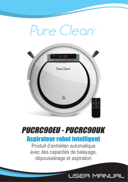 Pure Clean PUCRC90EU Smart Robot Vacuum Cleaner Manuel du propriétaire