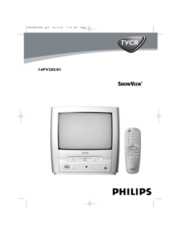 Manuel du propriétaire | Philips 14PV385 Manuel utilisateur | Fixfr