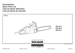 Dolmar ES-42 A Manuel du propriétaire