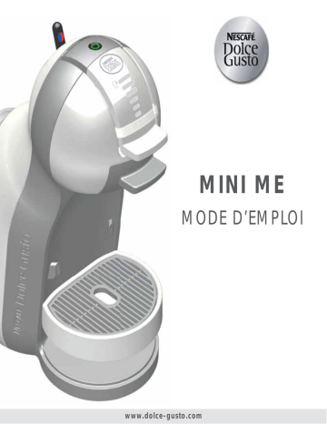 Dolce Gusto NESCAFE DOLCE GUSTO MINI ME YY1502 FD Manuel du propriétaire | Fixfr