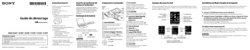 Sony NWZ-S738F Manuel du propriétaire | Fixfr