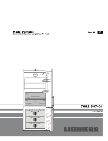 Liebherr CBNESF 5113 Manuel du propriétaire | Fixfr