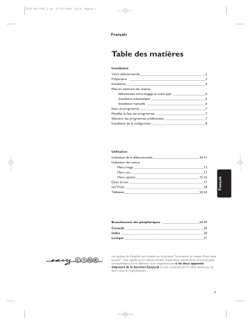 Philips 28PW9763 Manuel du propriétaire | Fixfr