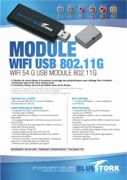 Bluestork BS-WG-USB Manuel du propriétaire