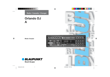 Orlando DJ A | Blaupunkt Orlando DJ Manuel du propriétaire | Fixfr