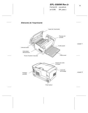 Epson EPL-5500W Manuel du propriétaire | Fixfr