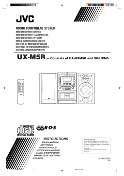 JVC UX-M5R Manuel utilisateur