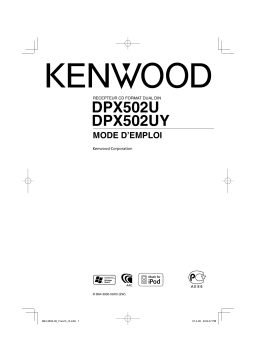 Kenwood DPX502UY Manuel du propriétaire