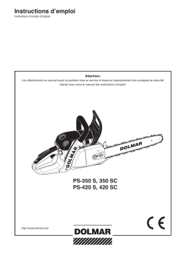 Dolmar PS420SC40 Manuel du propriétaire