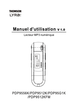 Thomson PDP95G1K Manuel du propriétaire