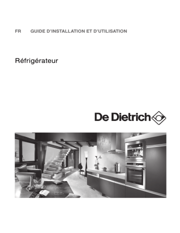 De Dietrich DRS1023J Manuel du propriétaire | Fixfr