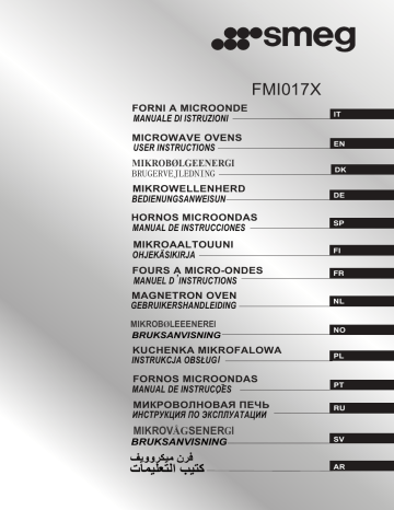 Smeg FMI017X Manuel du propriétaire | Fixfr