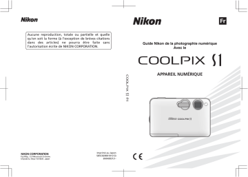 Nikon Coolpix S1 Manuel du propriétaire | Fixfr