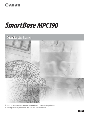 Canon SMARTBASE MPC190 Manuel du propriétaire | Fixfr