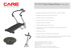 CARE FITNESS CT-272 Manuel du propriétaire