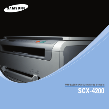 Samsung SCX-4200 Manuel du propriétaire | Fixfr