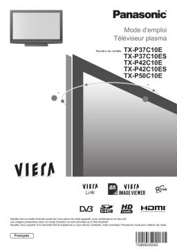 Panasonic TX-P42C10ES Manuel du propriétaire