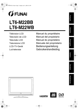 Funai LT6-M22WB Manuel du propriétaire