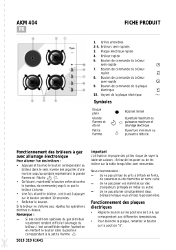 Whirlpool AKM 253/IX Manuel du propriétaire